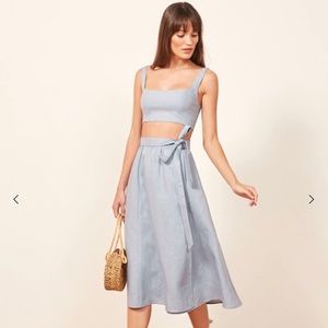 *NEW* Reformation - Molto Two Piece (Skirt & Top)